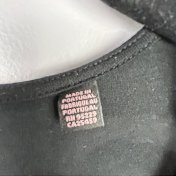 Ted Baker London Black Lightweight Long Sleeves Faux Wrap Top Medium - Picture 6 of 12